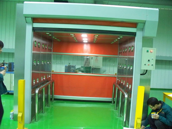 快速卷簾門風淋室 快速卷簾門風淋室